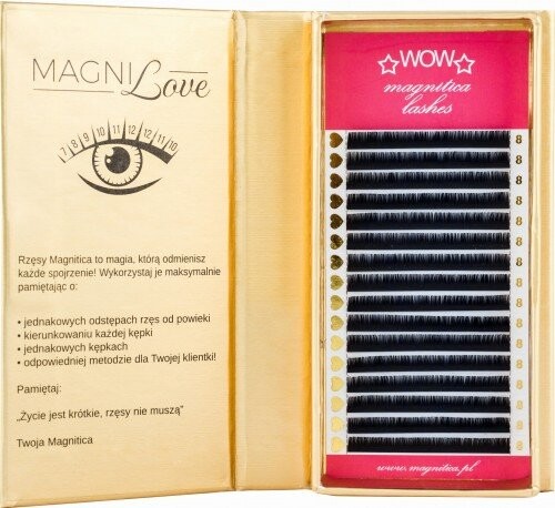 

Ресницы Magnitica 9 мм 0,10 С