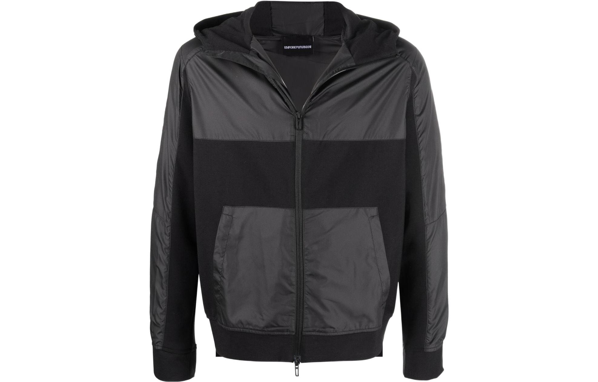 

Весна-Лето 2022 Куртки и Пальто Мужские Черные EMPORIO ARMANI, Черный, Весна-Лето 2022 Куртки и Пальто Мужские Черные EMPORIO ARMANI