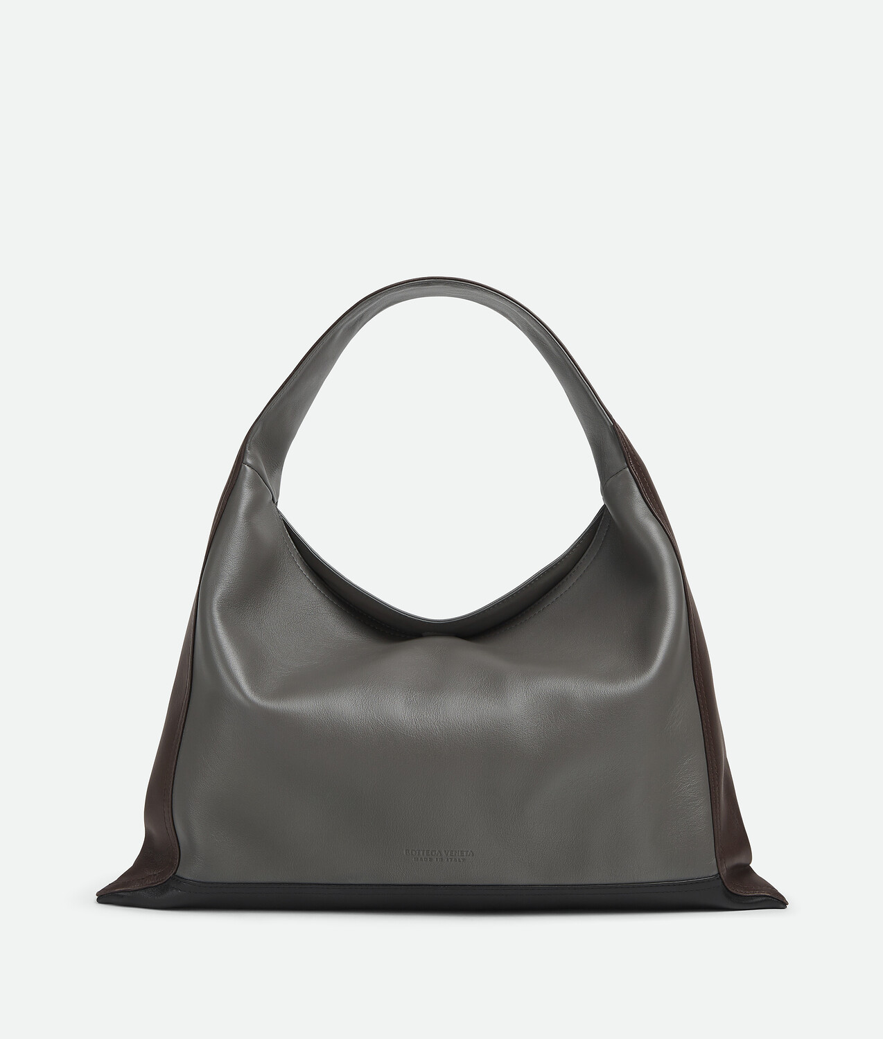 

Сумка через плечо Bottega Veneta, черный/кремовый/пепельный