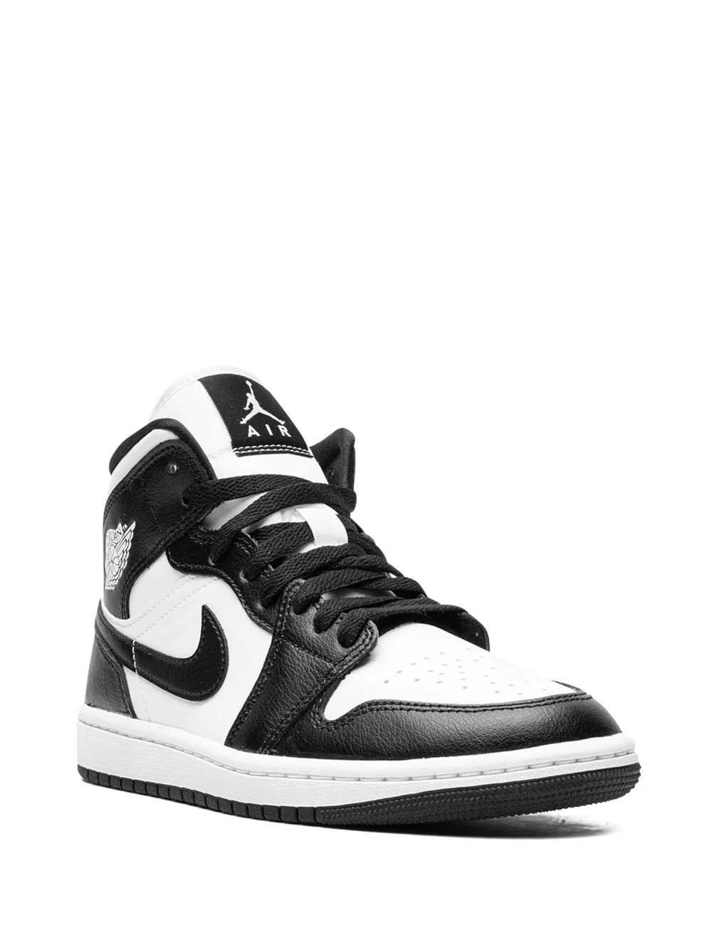 Кроссовки Air Jordan 1 Mid Panda, черный — фото 2