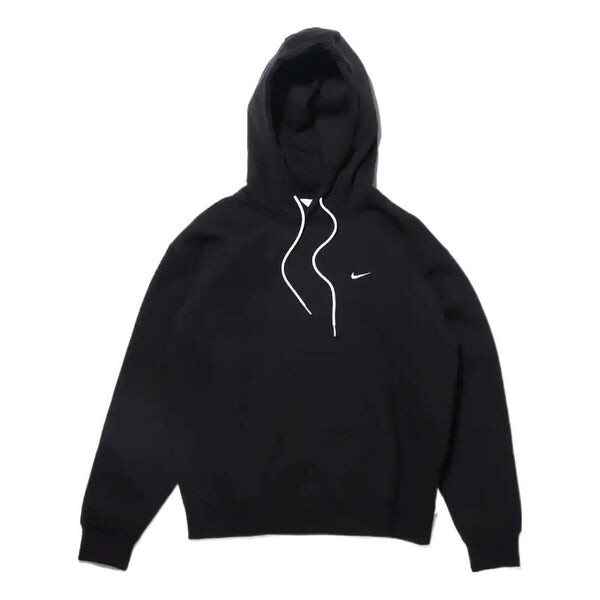 

Толстовка Men's Nike Logo Embroidered Solid Color Fleece Lined Black, мультиколор