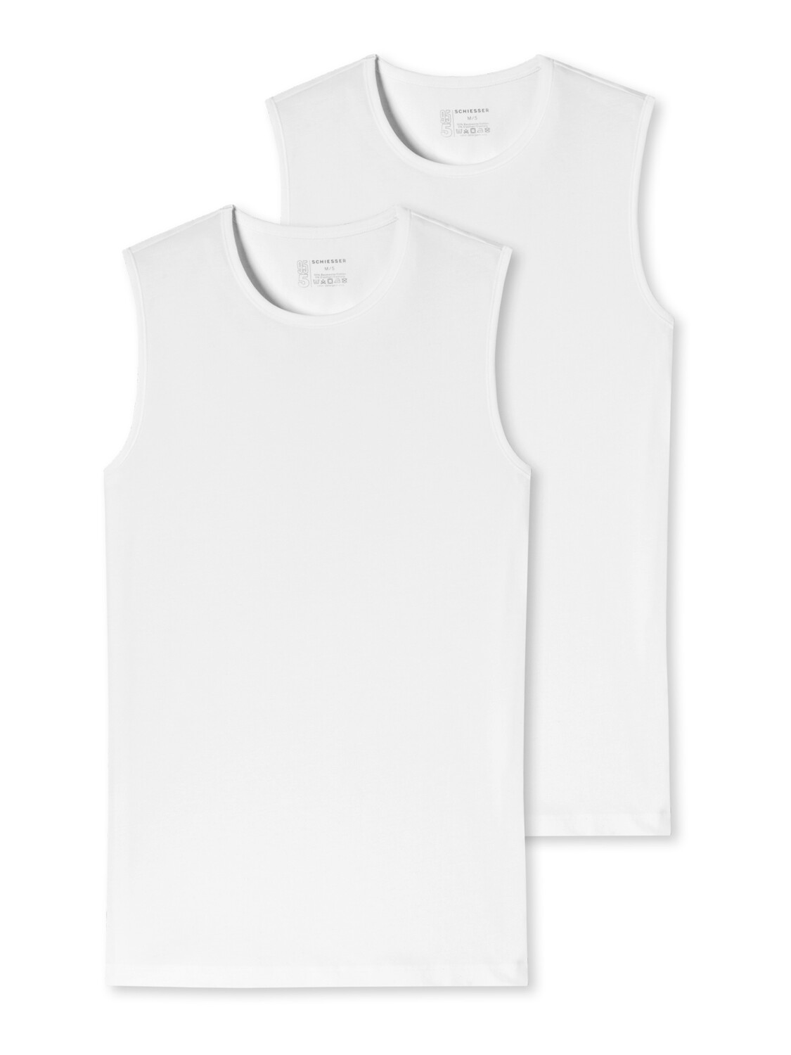 

Майка Schiesser Tanktop 2PACK Tank Top, белый