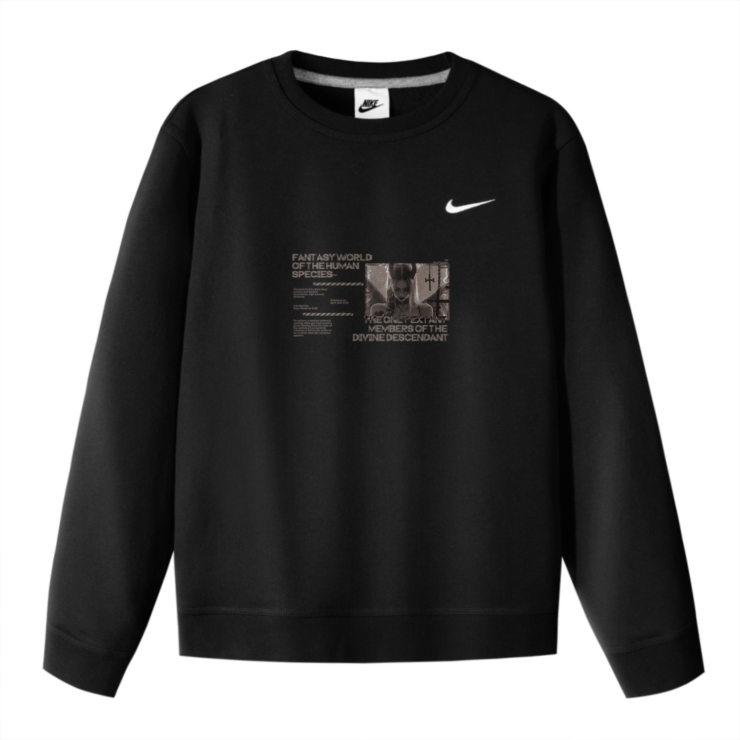 

Nike Свитшот унисекс Black Caramel Temptation B