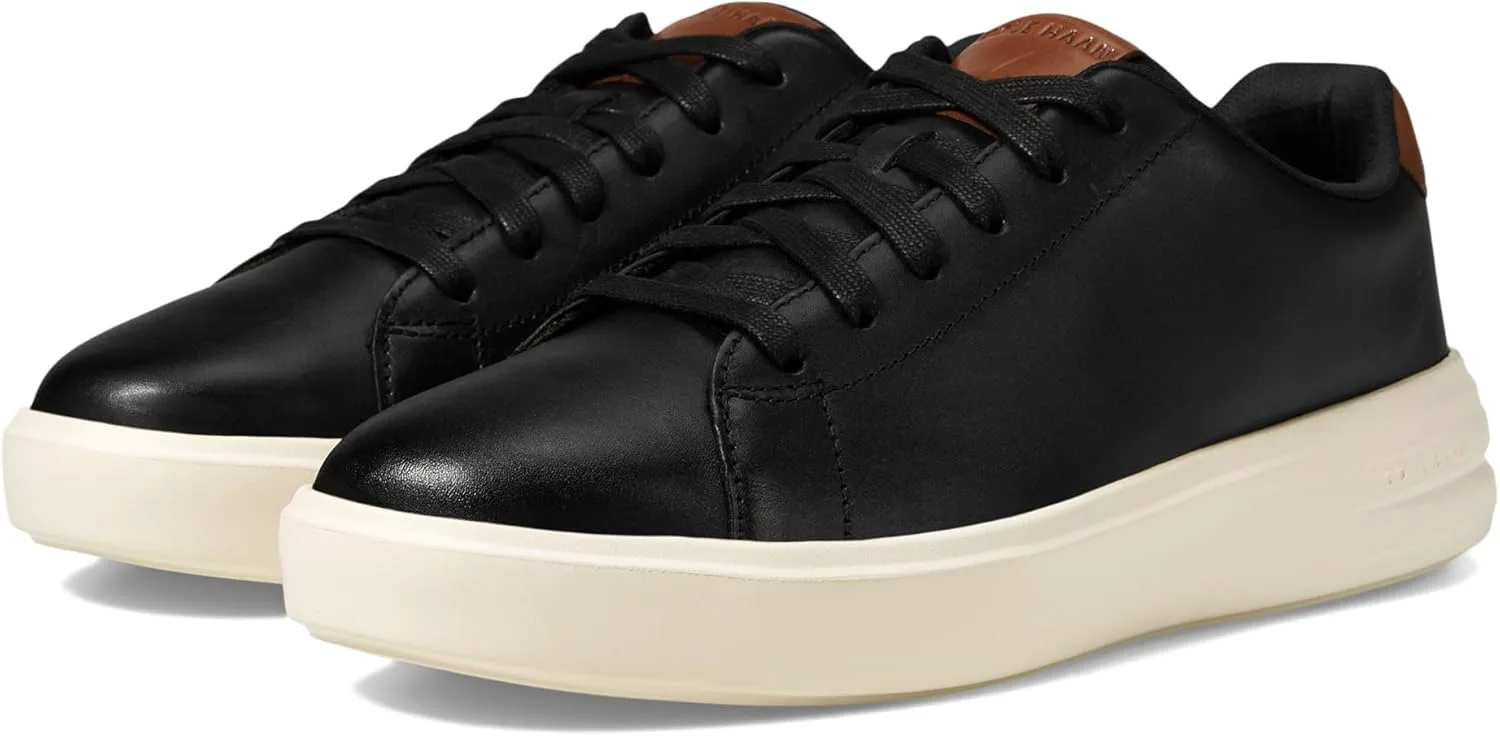 Мужские кроссовки Cole Haan Grand+ Court, черный/слоновая кость — фото 2