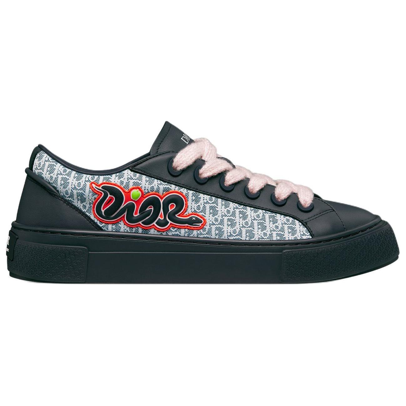 DIOR Кроссовки KAWS B33 Low top Skateboard Shoes мужские синие белые Limited Edition Numbered Edition — фото 3
