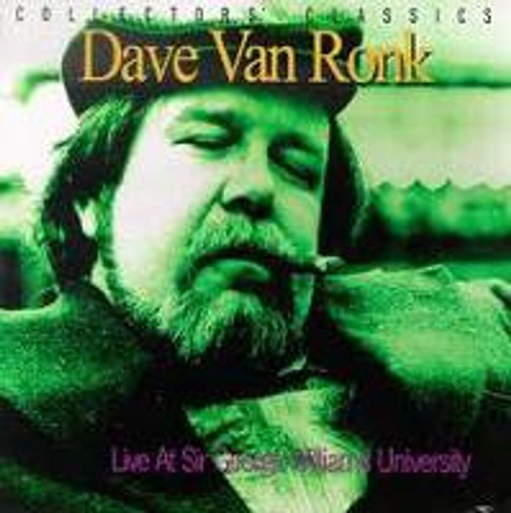 

Диск CD Live At Sir George Williams University - Dave Van Ronk