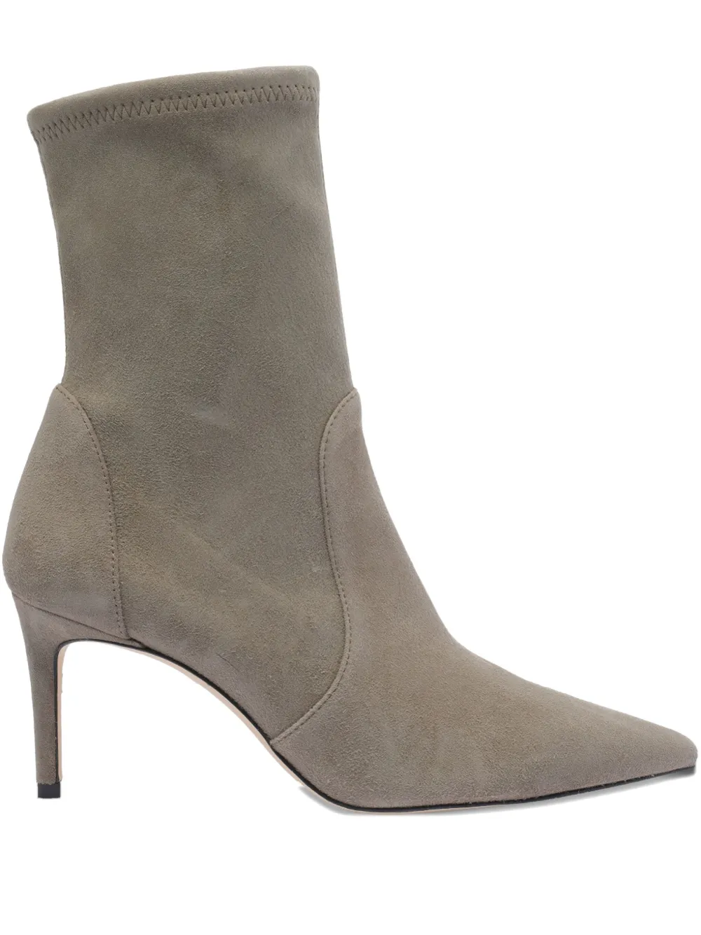 Ботильоны на каблуке Stuart Weitzman, серый