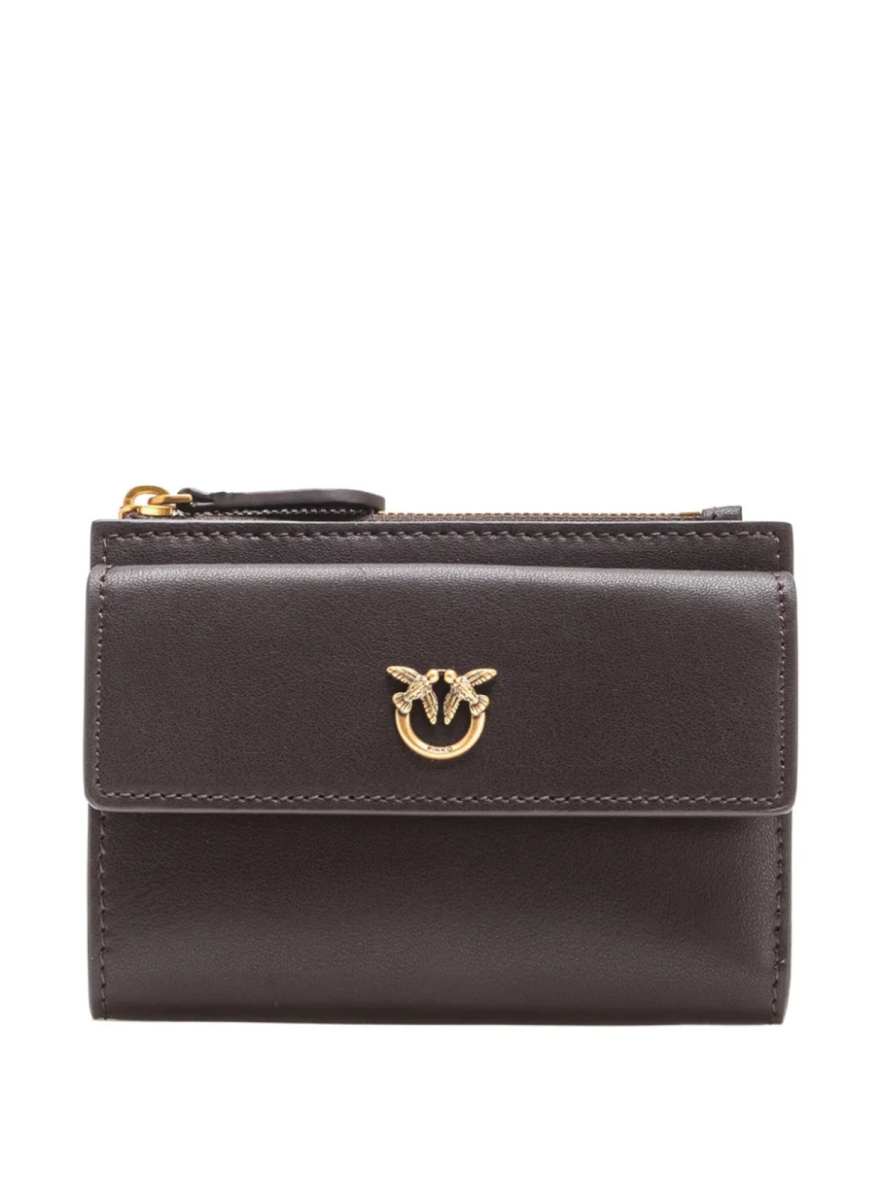 

Кошелек с логотипом PINKO, коричневый