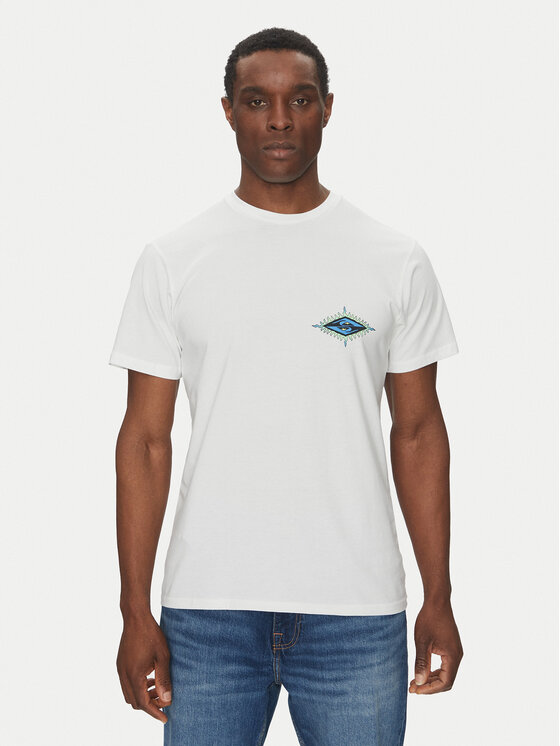 

Футболка обычного кроя EQYZT08046 Quiksilver, белый