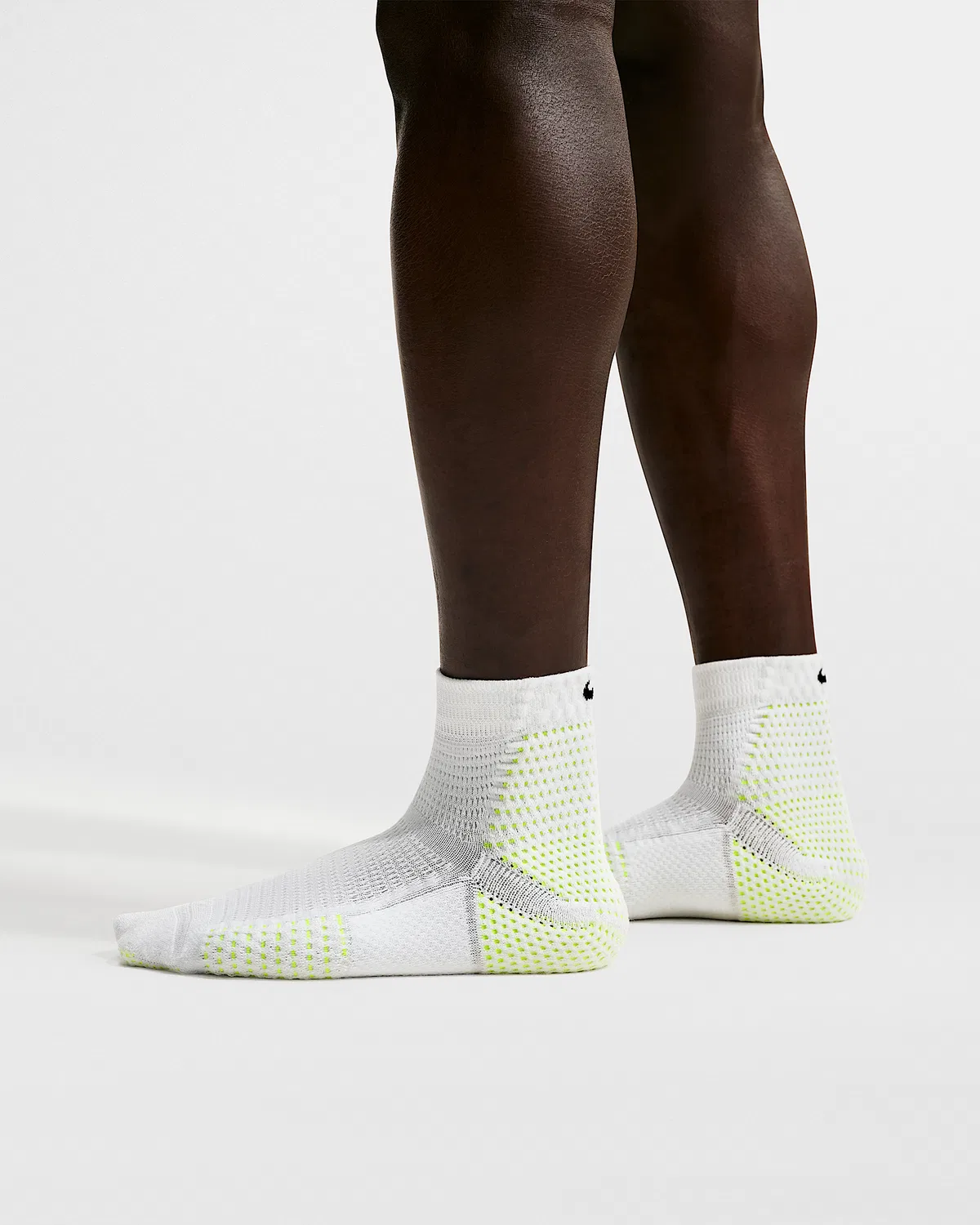 Dri-FIT ADV Cushioned Ankle Socks (1 пара) Nike Unicorn, White/Volt/Black