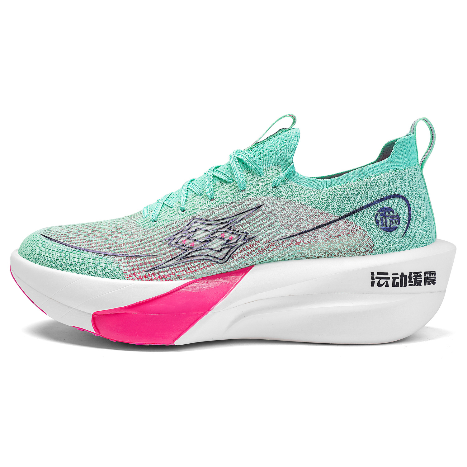 

IRUNSVAN Низкие беговые кроссовки Unisex Bamboo Stream в цвете бамбуковый зеленый поток, цвет Bamboo Green Stream below