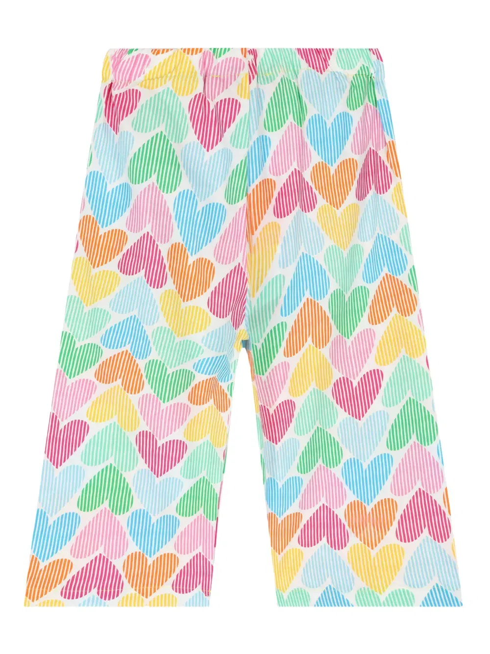 Брюки с принтом в виде сердечек Agatha Ruiz De La Prada, белый — фото 2