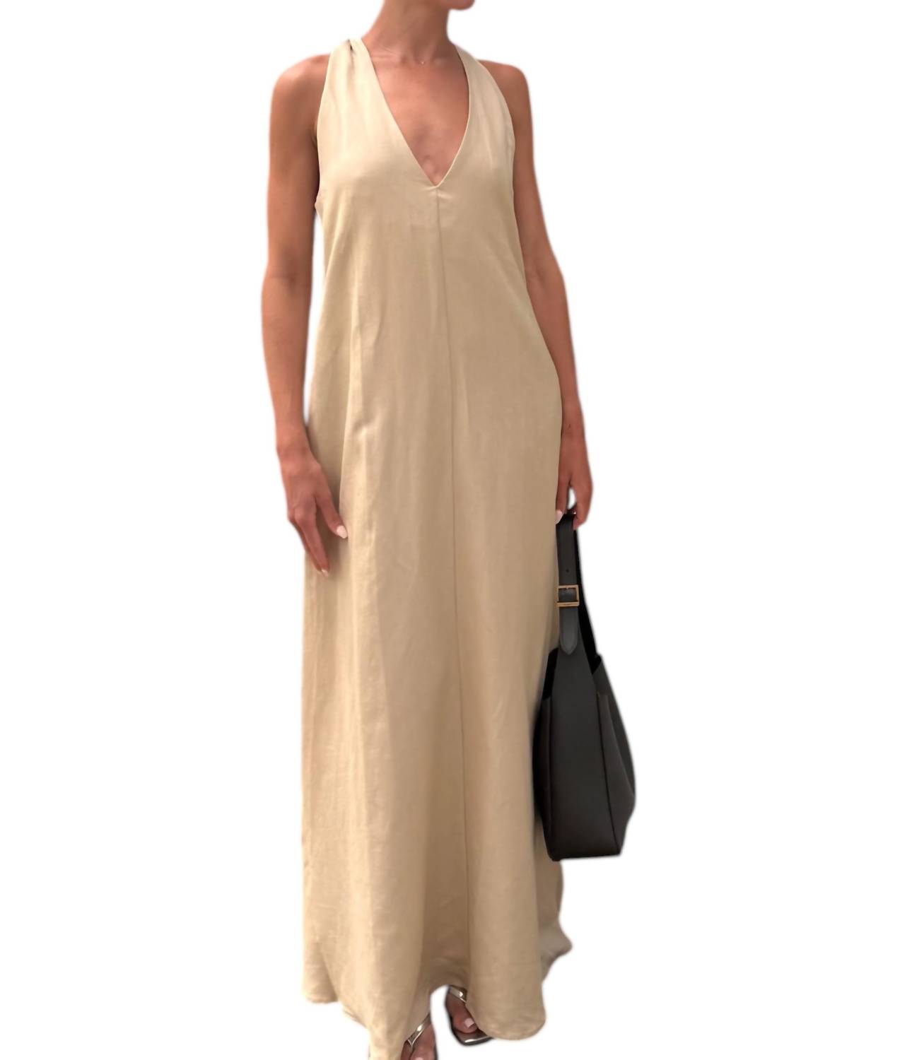 

Лала макси-платье в цвете бисквит ELAN, Biscuit