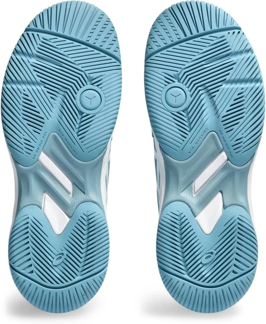 Детские кроссовки Gel-Game 9 Gs унисекс ASICS, серый синий — фото 2