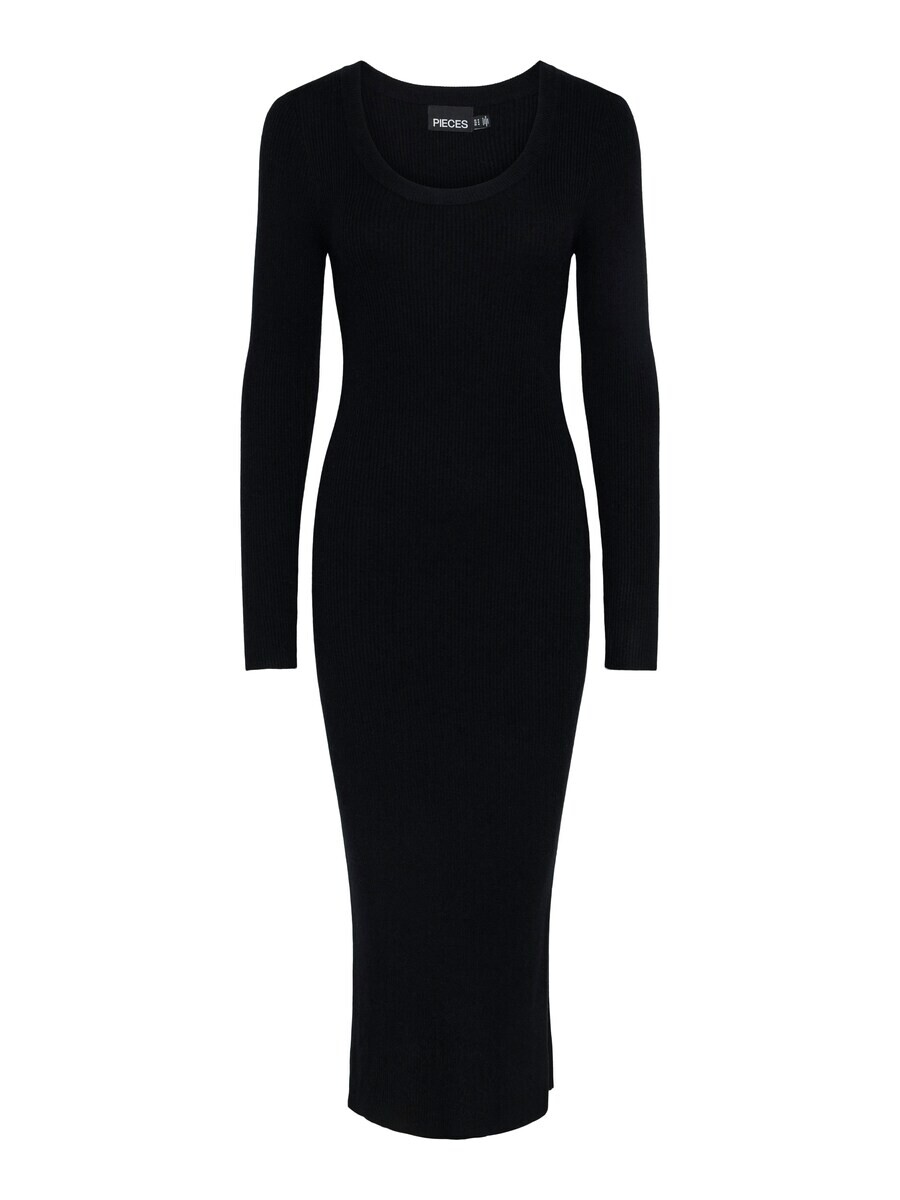 

Вязаное платье PIECES Knitted dress, черный