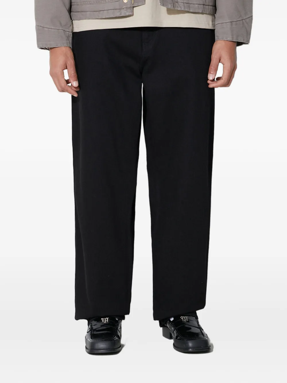 

Брюки Single Knee с нашивкой-логотипом Carhartt Wip, черный