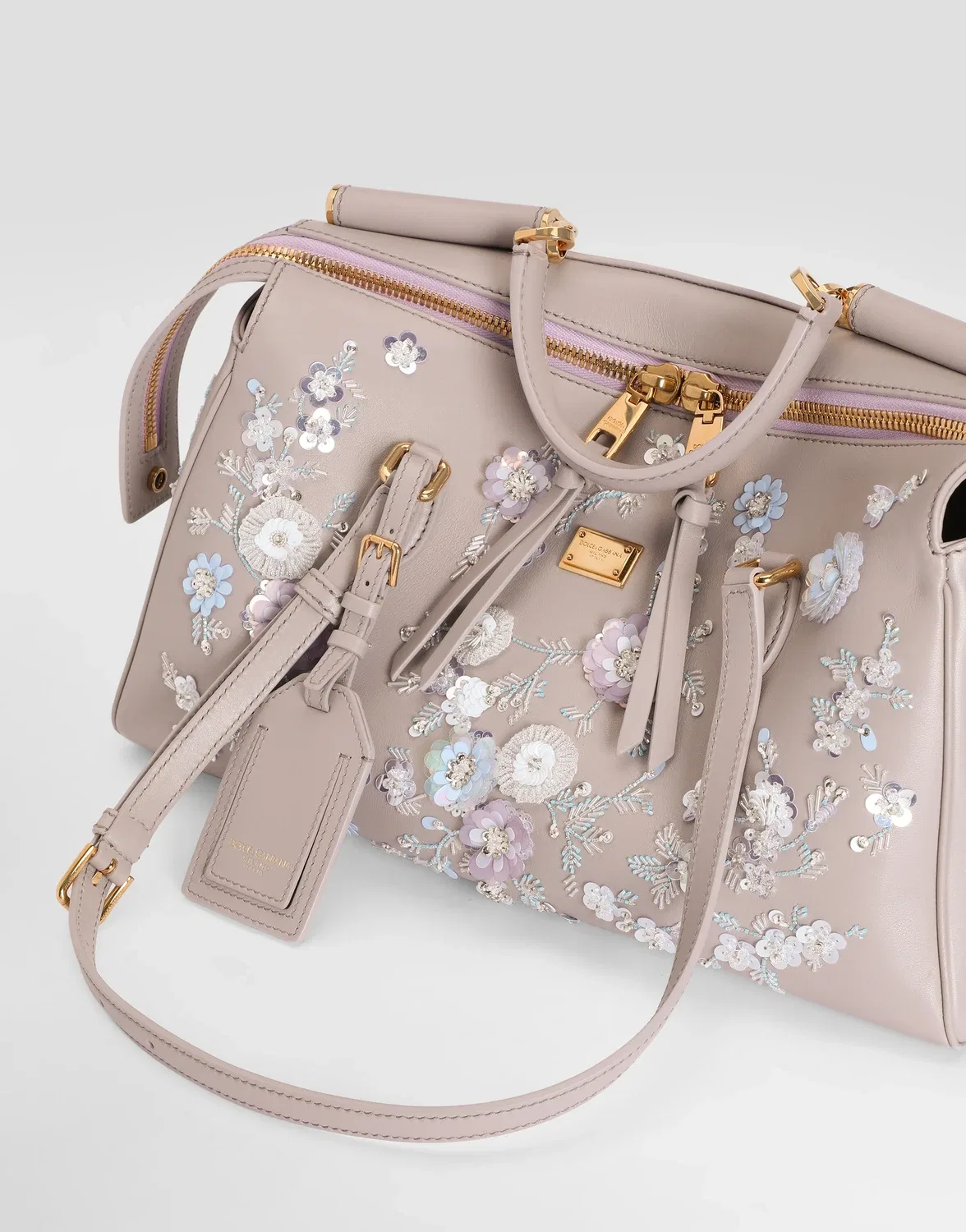 Сумка Medium Vittoria с вышивкой DOLCE & GABBANA, мультицвет — фото 4