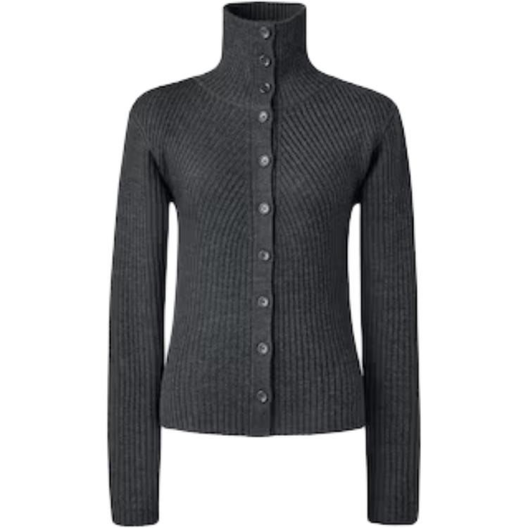 

U Collection FW25 топ женский UNIQLO, темно-серый