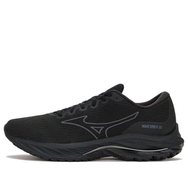 

Кроссовки wave rider 26 'black' Mizuno, черный