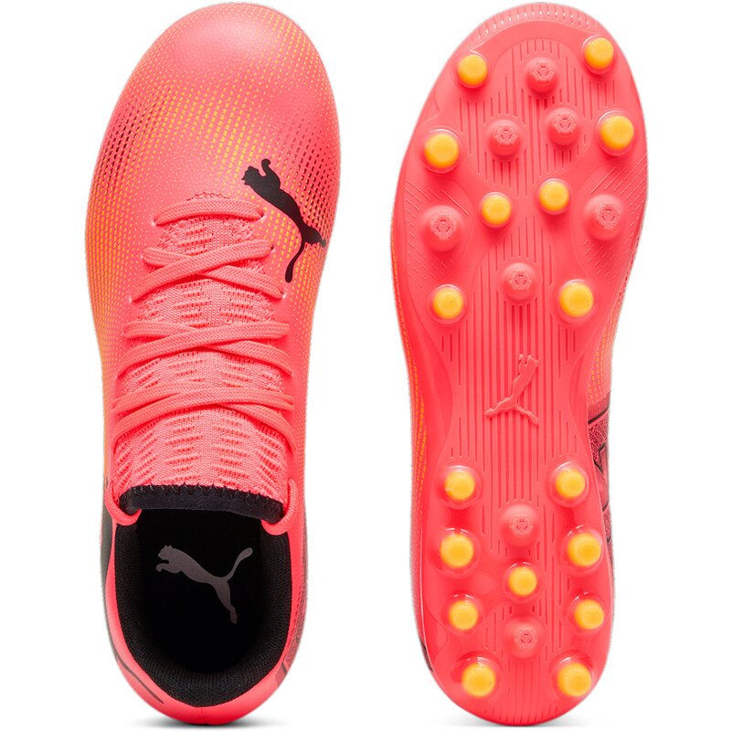 Футбольные бутсы Future 7 Play MG JR Puma, черный — фото 2