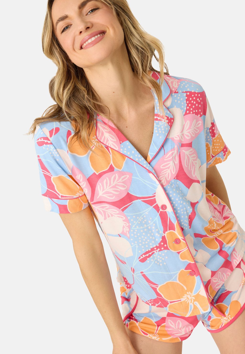 

Верх пижамы TROPICAL DREAMS PJ Salvage, мультиколор