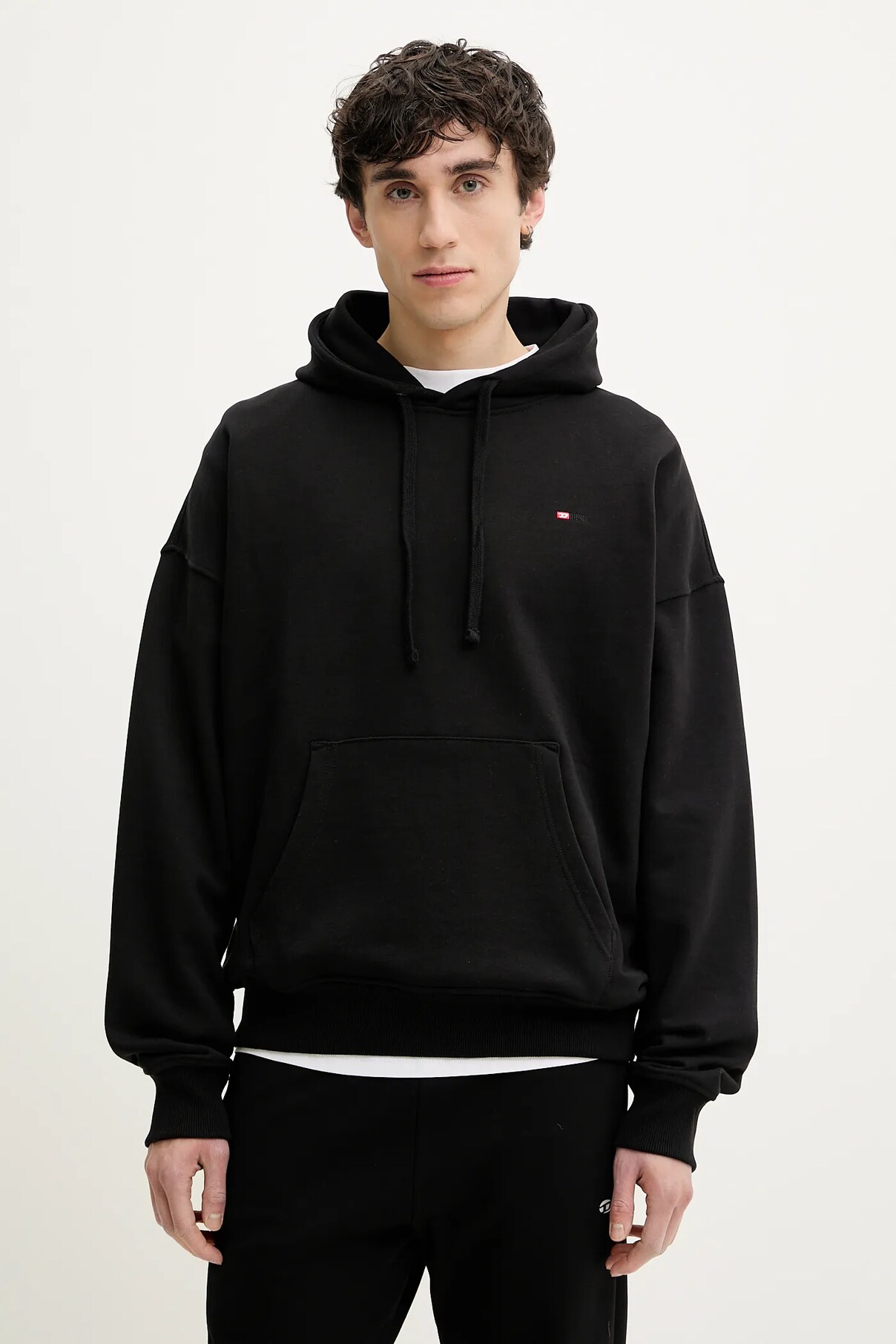 

Толстовка S-ROB-HOOD-MICRODIV SWEAT-SHIRS Diesel, черный