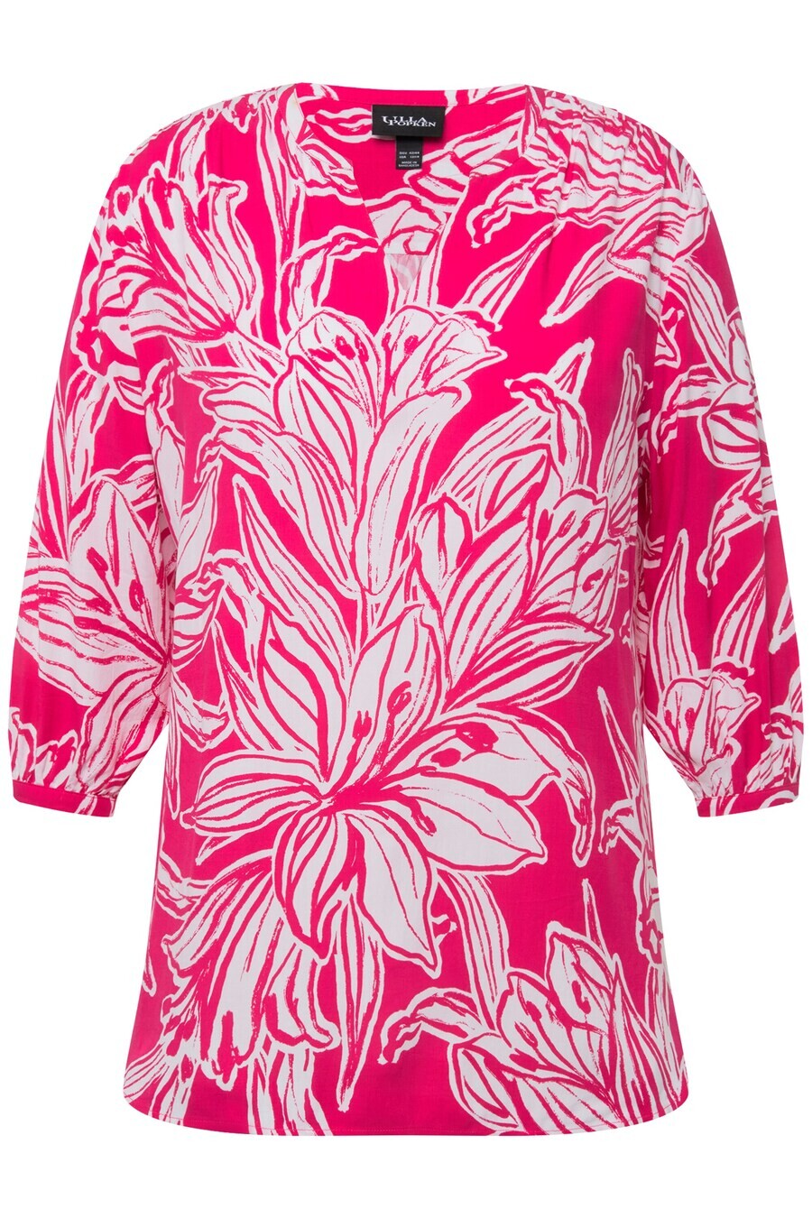 

Туника Ulla Popken Tunic, розовый