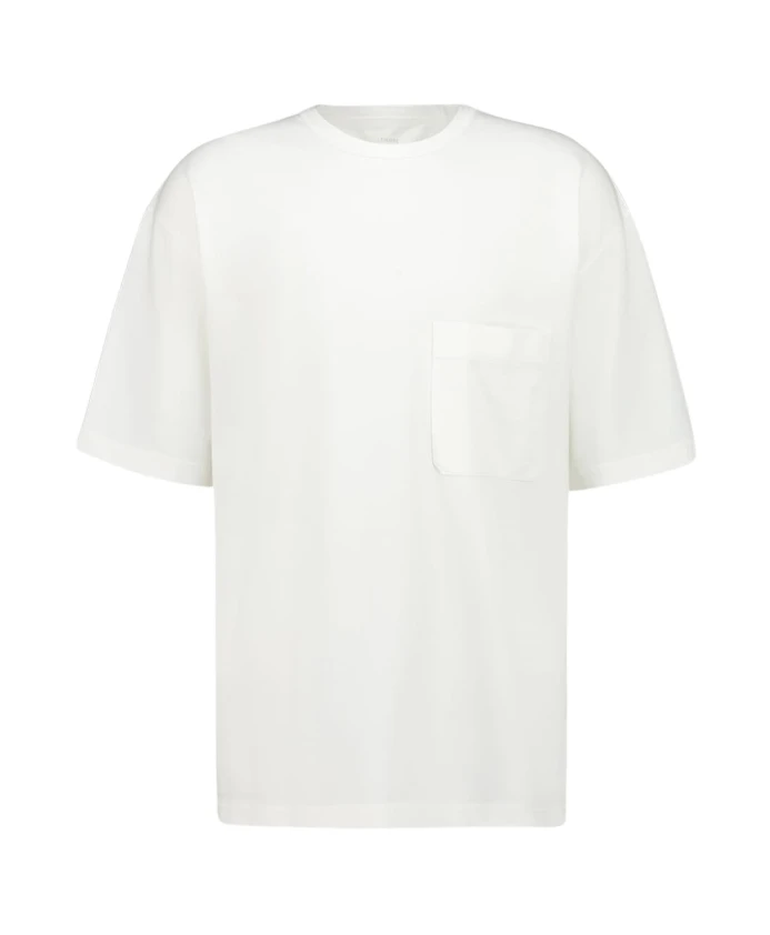 

Хлопковая футболка оверсайз Lemaire, бежевый