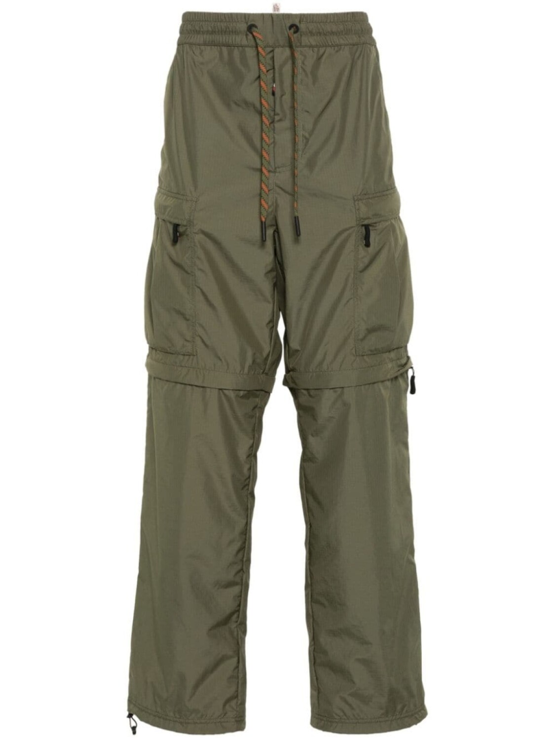 

Moncler Grenoble брюки прямого кроя, зеленый