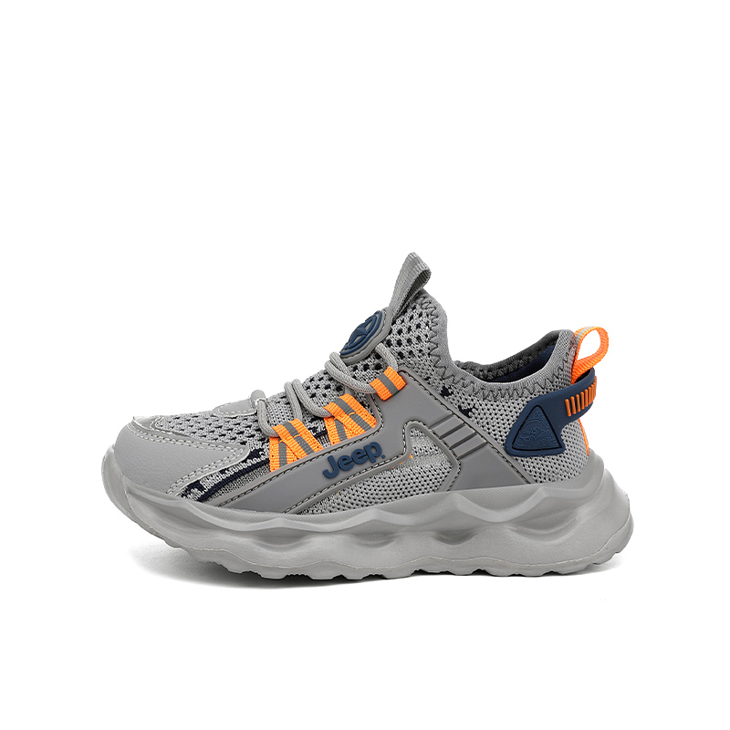 

Детские беговые кроссовки Kids' Jeep, серо-оранжевый
