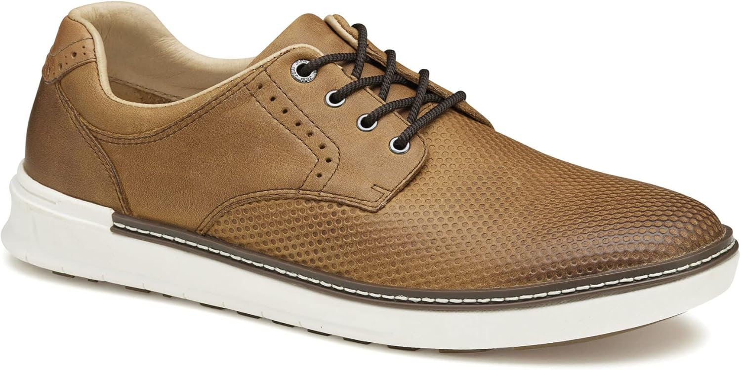 

Мужские гибридные кроссовки Johnston Murphy Mcguffey GL2 Johnston & Murphy, Tan Oiled Embossed Waterproof