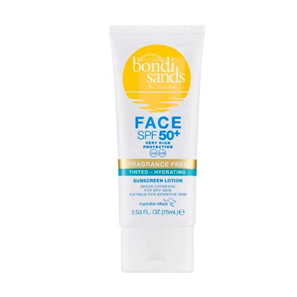 

Тонирующий лосьон для лица spf 50+ BONDI SANDS Tinted Hydrating, 75 мл