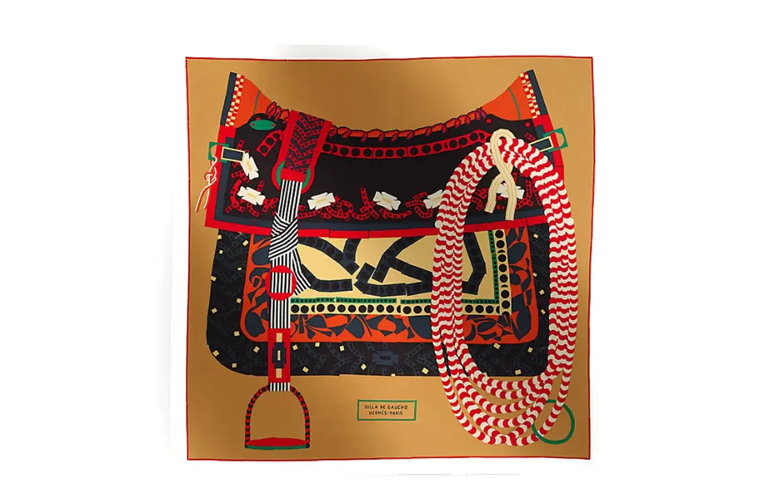 

HERMES Шёлковый шарф Multicolor, Multicolor