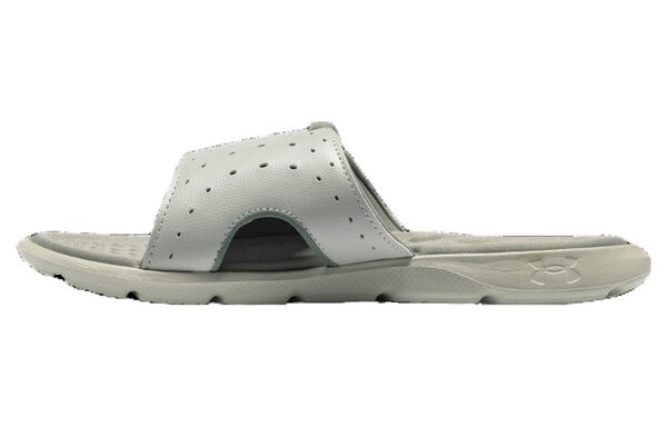 Тапочки ua ignite 7 'light grey' Under Armour, зеленый — фото 2