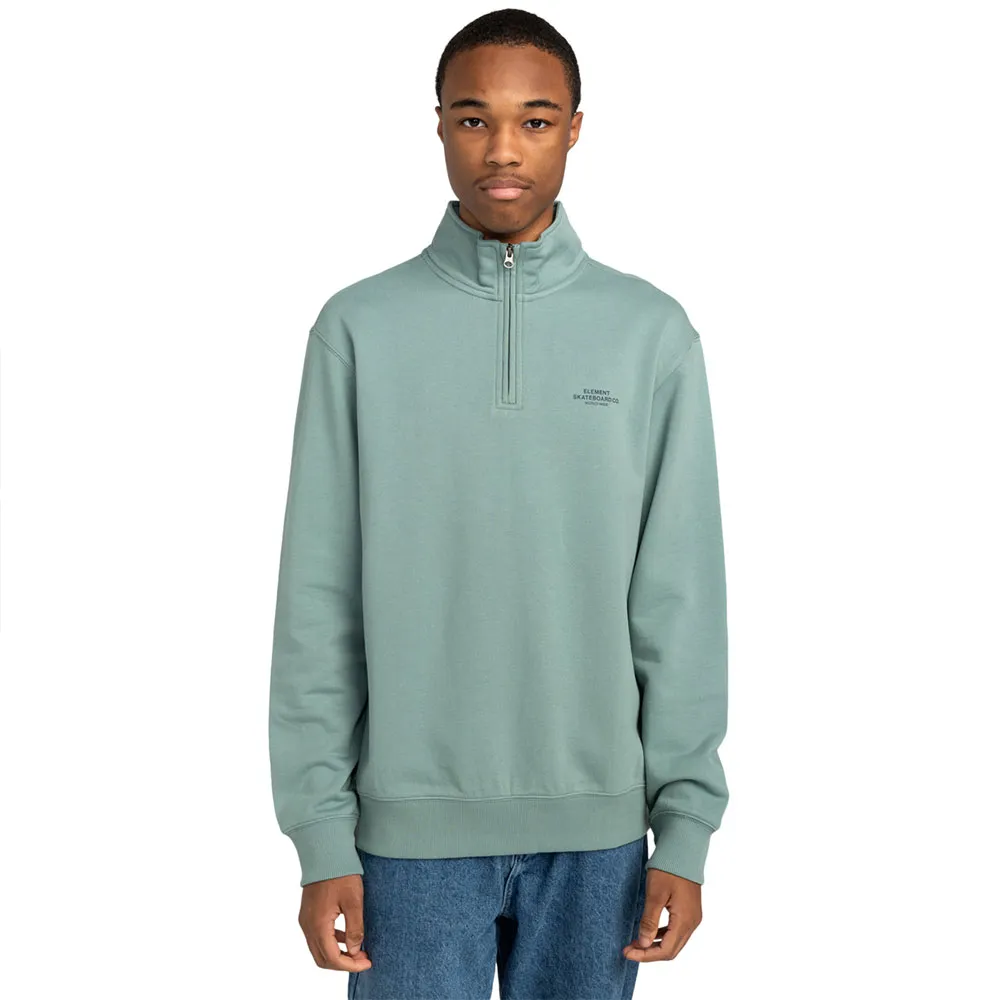 

Толстовка Element Skateboard half zip, зеленый