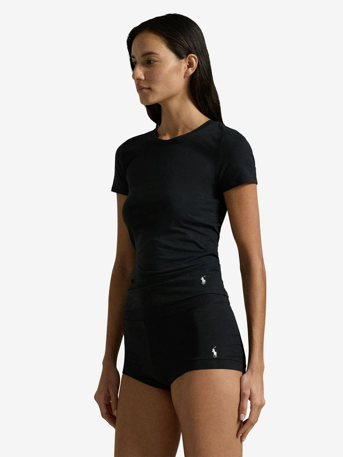 Футболка ' Club Cotton ' Polo Ralph Lauren, Black — фото 2