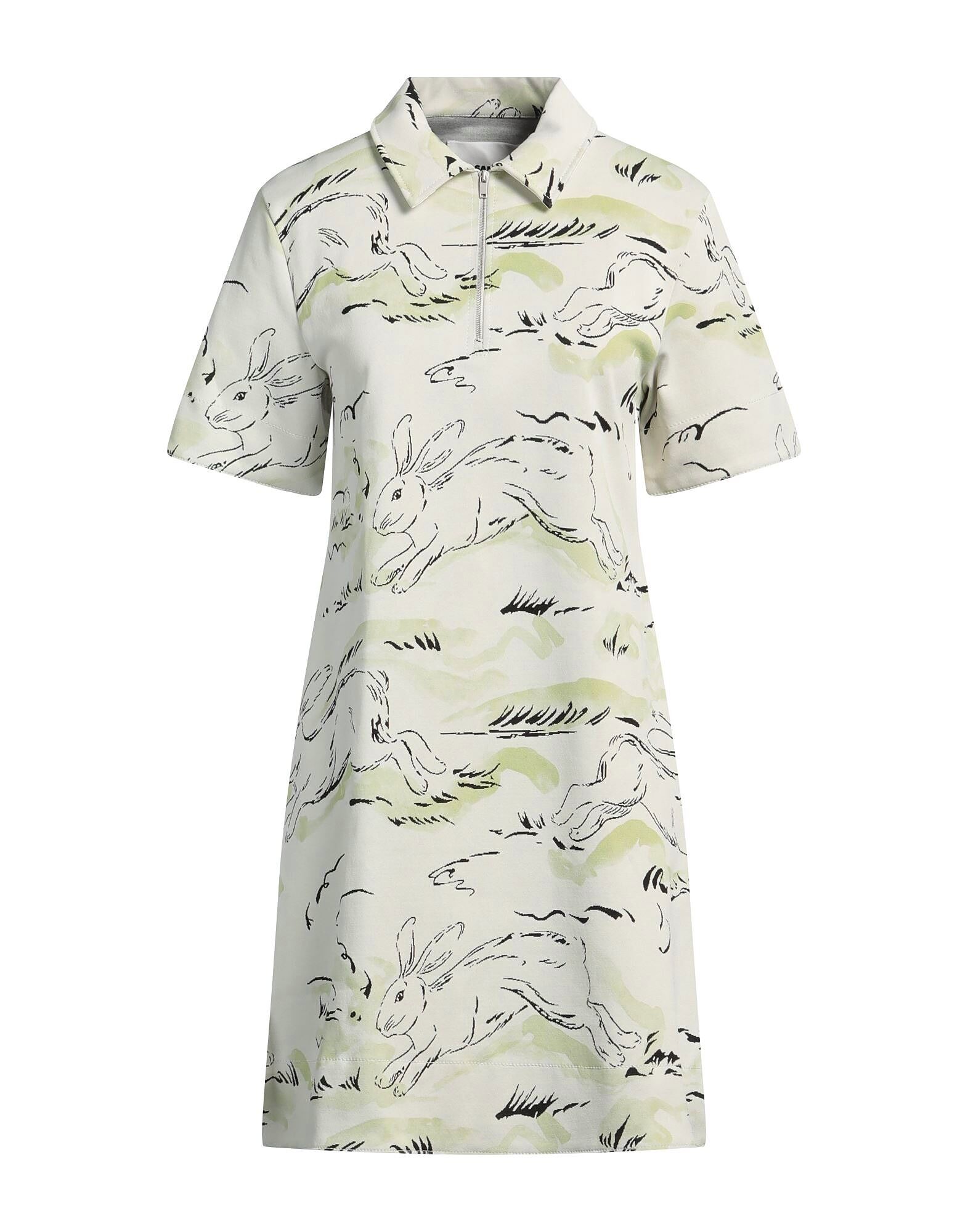 

Мини-платье Jil Sander, серо-зеленый