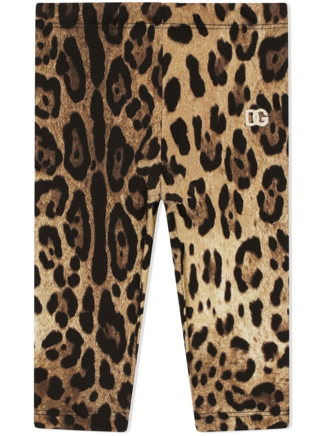

Dolce & Gabbana легинсы Interlock с леопардовым принтом, коричневый