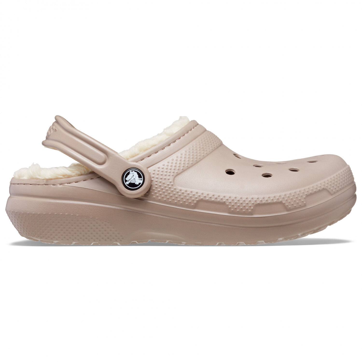 

Сандалии Crocs Classic Lined Clog, цвет Mushroom/Bone