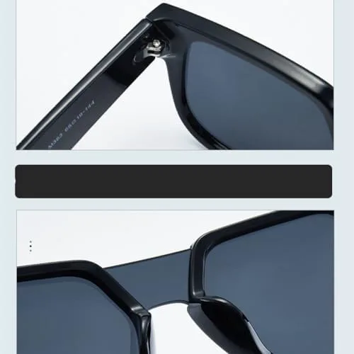 

Солнцезащитные очки в квадратной оправе для женщин, ретро-градиентные солнцезащитные очки для мужчин, большие очки с защитой от УФ-излучения UV400 MTZJH, C6