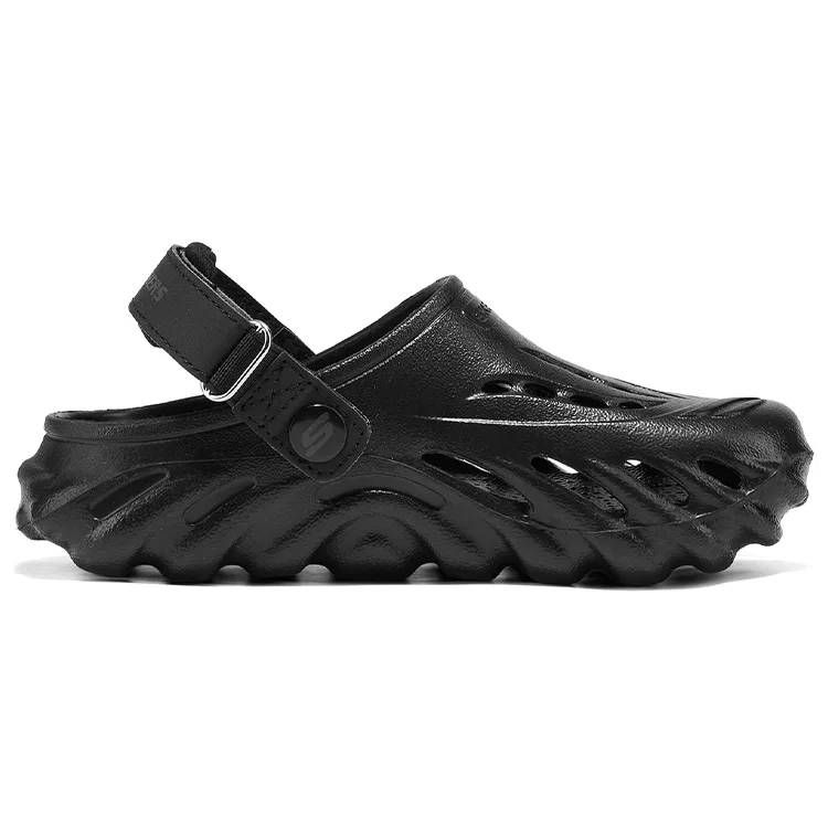 Сандалии детские нескользящие Skechers Kids Black — фото 4