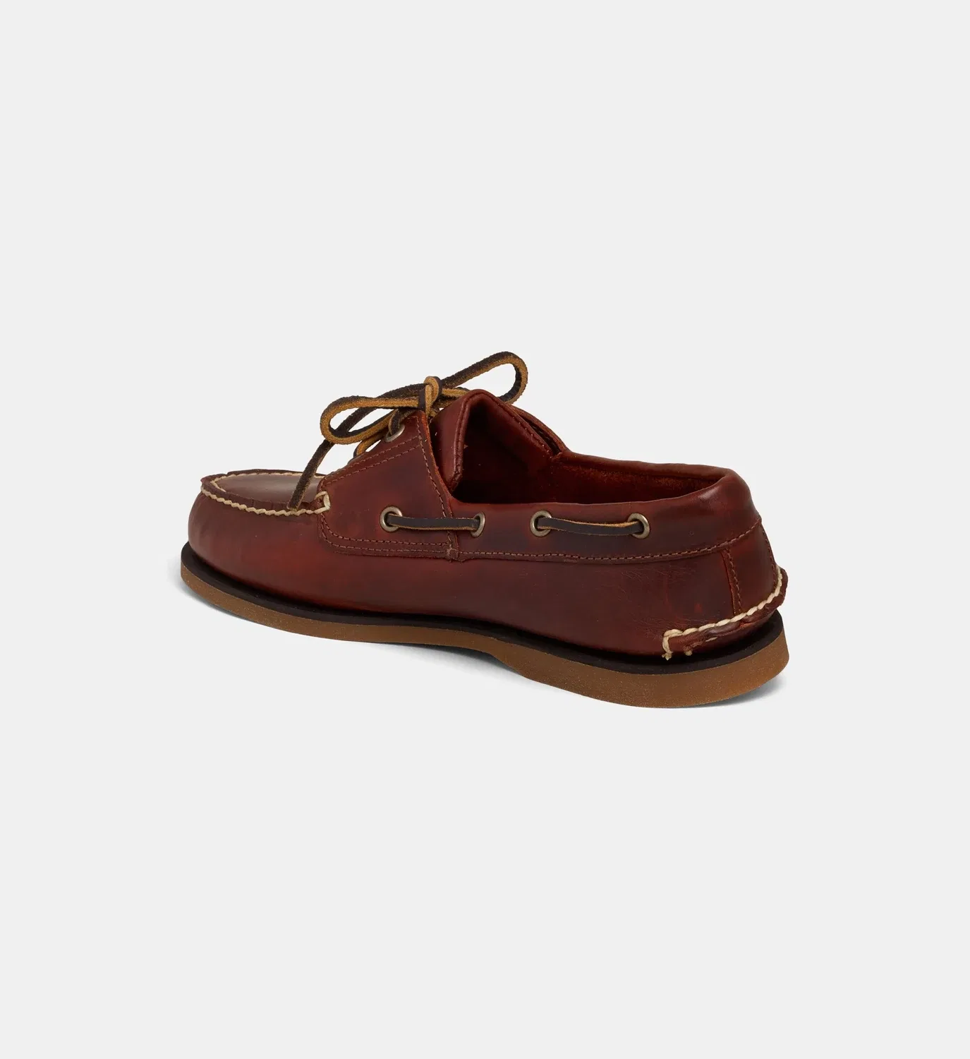 Топсайдеры Classic Boat из кожи Timberland, коричневый — фото 3