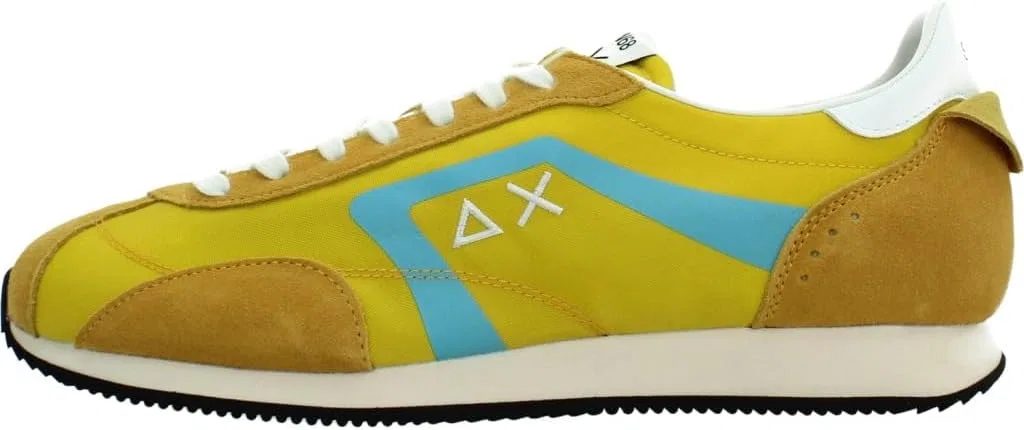 Кроссовки SUN68 Men's Easy Runner Accessories, Yellow — фото 2