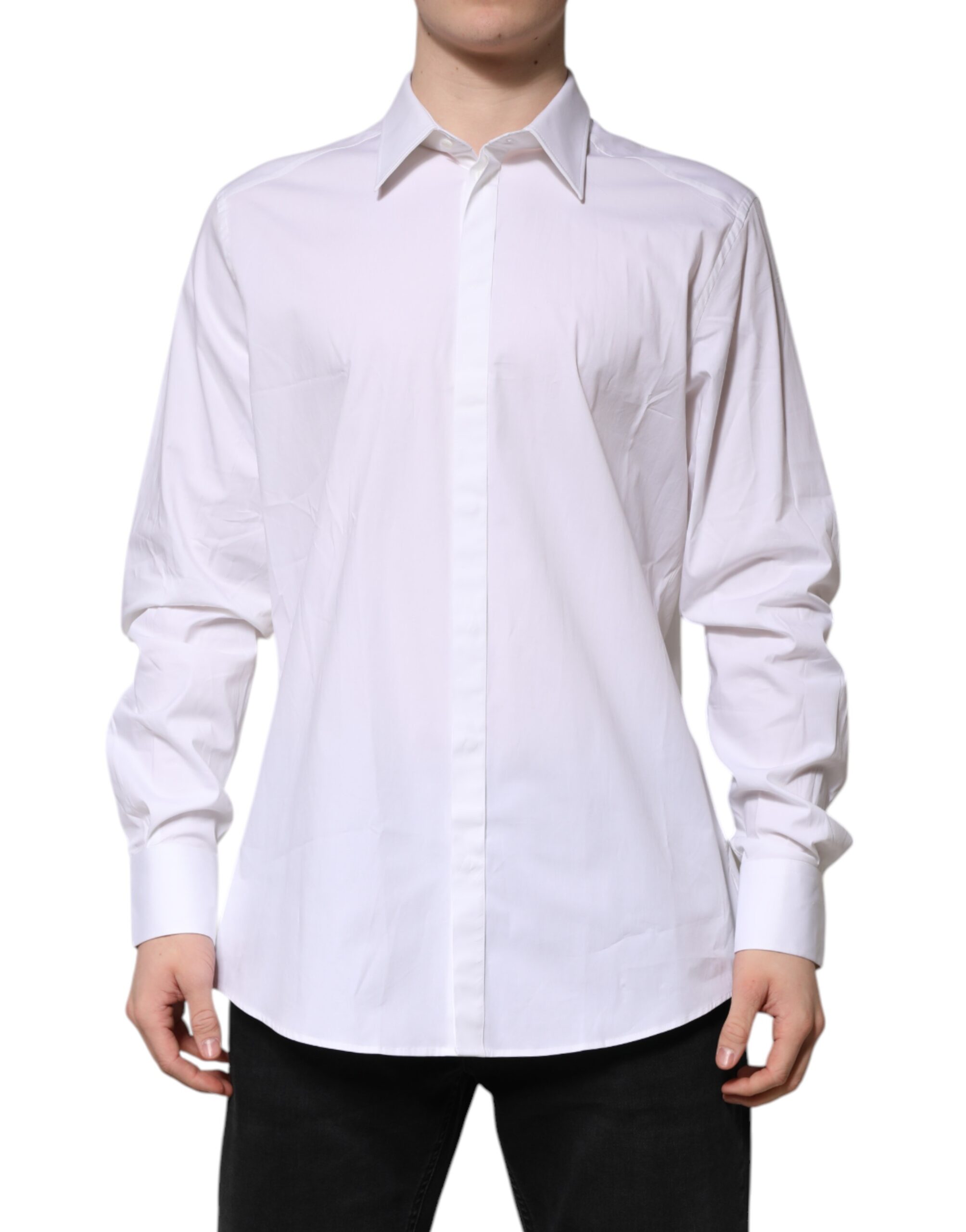 

Белая рубашка с длинным рукавом MARTINI Dolce & Gabbana, White