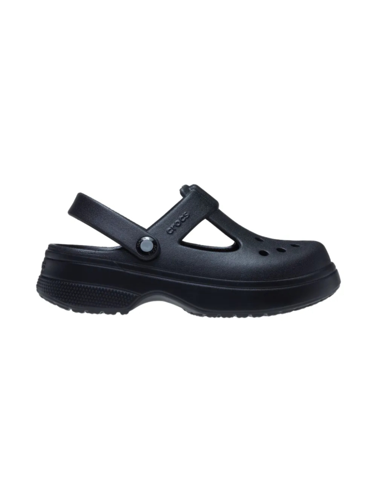 

Сабо Crocs Kids с вырезами, черный