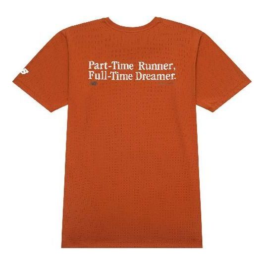 

Футболка New Balance NB Icon T-shirt 'Dark Orange', оранжевый