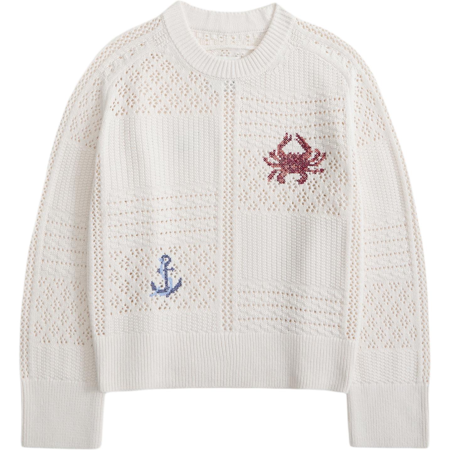 

Трикотаж Women's Abercrombie＆Fitch, белый