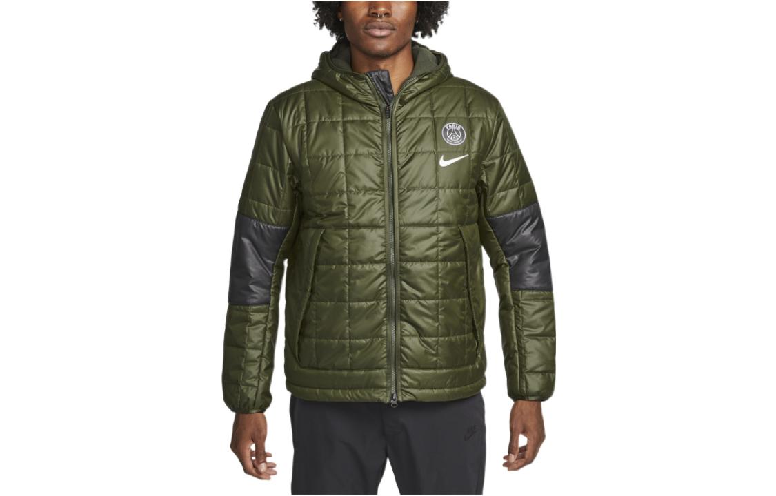 Nike Куртка армейского зеленого цвета, Army Green — фото 2