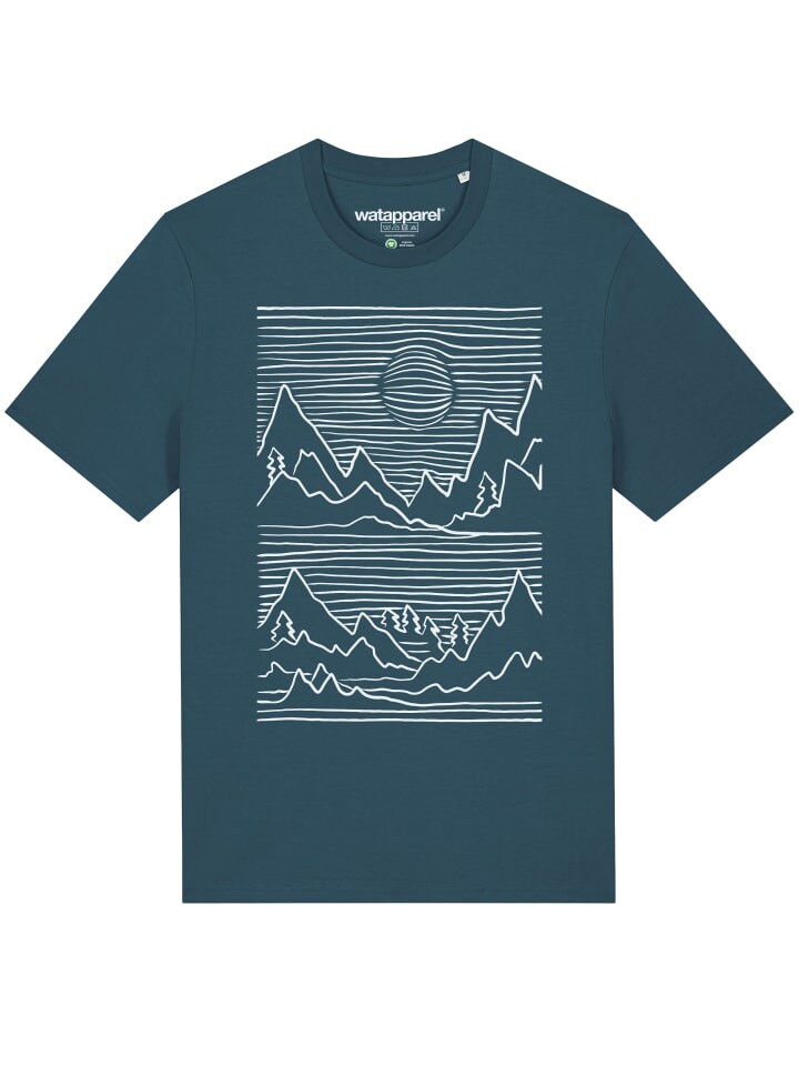 

Футболка wat Apparel, синий