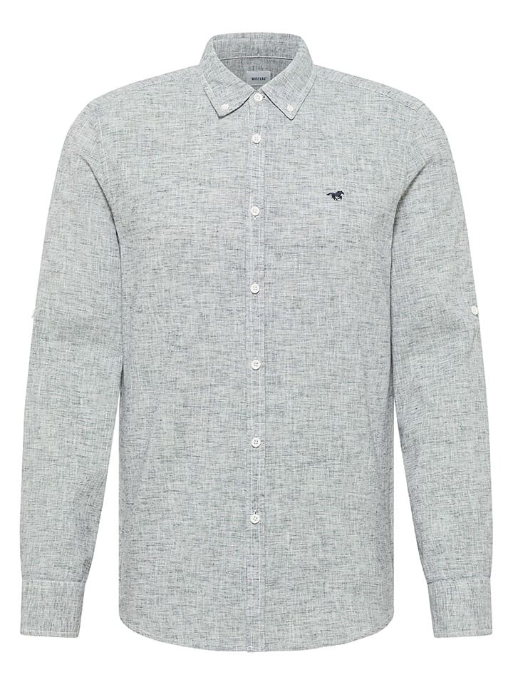 

Рубашка Mustang Hemd, светло-серый